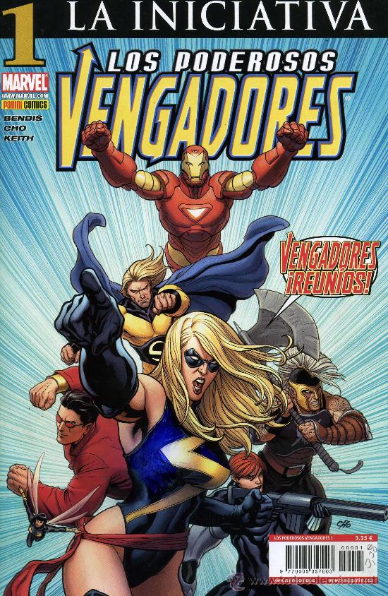 C&oacute;mics: Los Poderosos Vengadores - n&ordm; 1 - Panini Comics 2008 - Foto 1