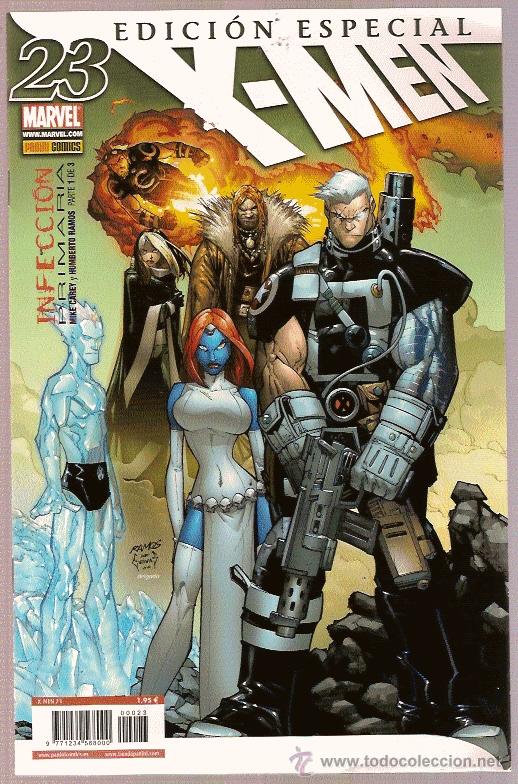C&oacute;mics: X-MEN 23 INFECCION PRIMERA EDICON ESPECIAL MARVEL PANINI COMICS - Foto 1