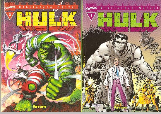 C&oacute;mics: BIBLIOTECA MARVEL HULK N&ordm; 1 Y 2 - Foto 1
