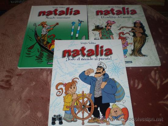 C&oacute;mics: Natalia.3 Tomos(Casterman. Panini Ediciones) - Foto 1