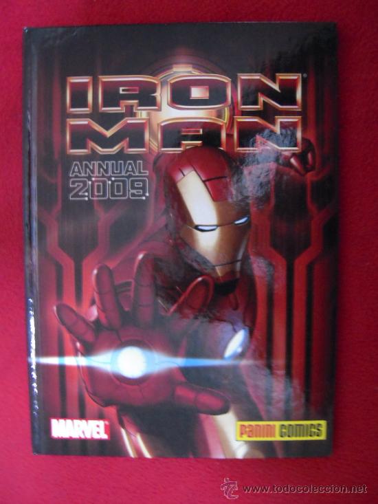 C&oacute;mics: IRON MAN- ANNUAL 2009-PANINI COMICS - TAPA DURA - Foto 1