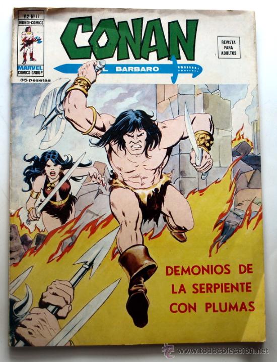 CONAN EL BARBARO Nº 01 (17), MARVEL CÓMICS