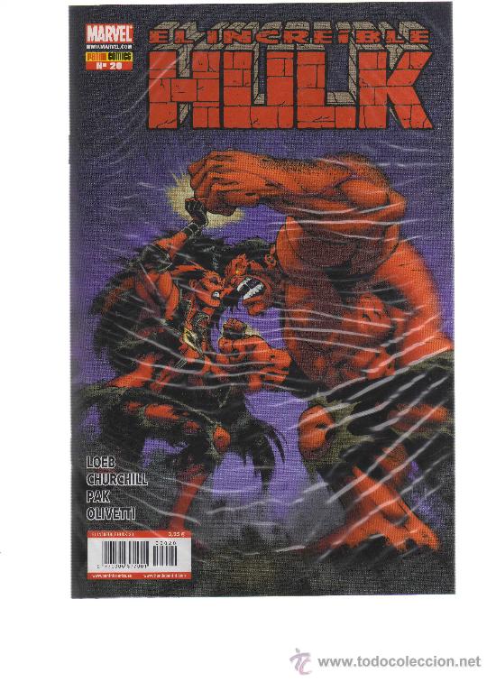C&oacute;mics: El increible Hulk N&ordm;20 Panini - CJ82 - Foto 1