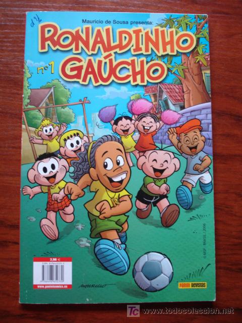 C&oacute;mics: RONALDINHO GAUCHO N&ordm; 1 PANINI 2006. - Foto 1