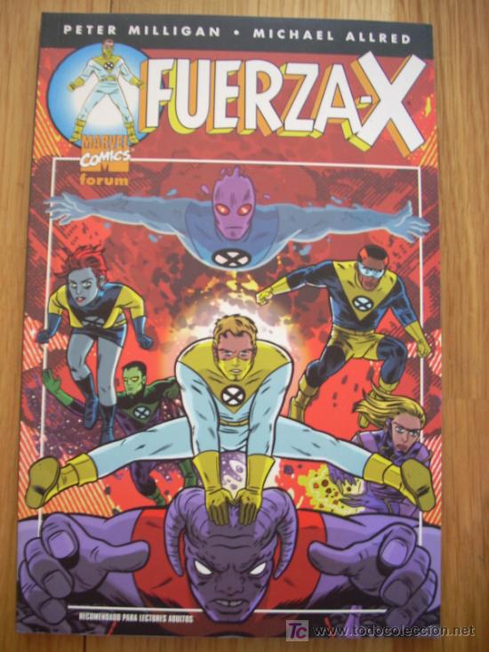 C&oacute;mics: fuerza x - peter milligan,michael allred (marvel). - Foto 1