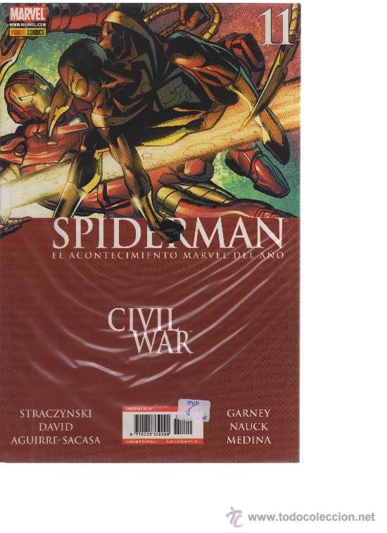 C&oacute;mics: Spiderman N&ordm;11 - Civil War - Panini - Foto 1