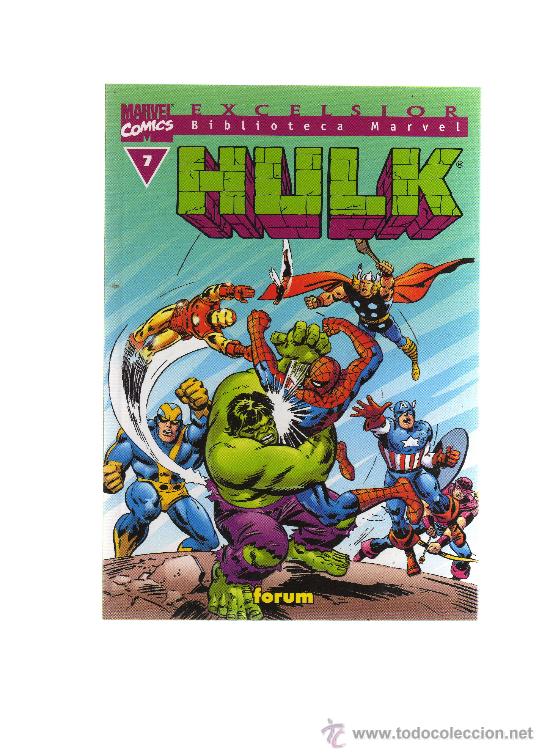 C&oacute;mics: Biblioteca Marvel Hulk - N&ordm;7 - Foto 1