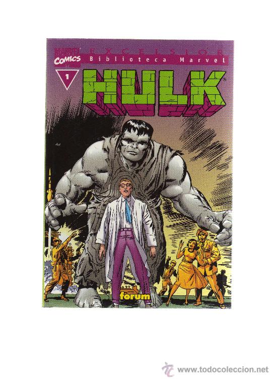 C&oacute;mics: Biblioteca Marvel Hulk - N&ordm;1 - Foto 1