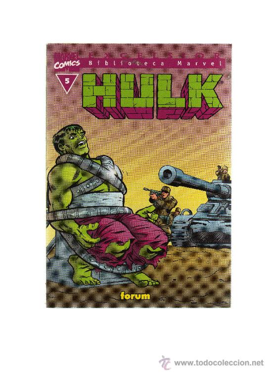 C&oacute;mics: Biblioteca Marvel Hulk - N&ordm;5 - Foto 1