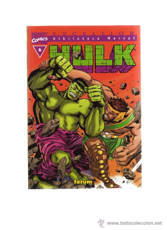 C&oacute;mics: Biblioteca Marvel Hulk - N&ordm;6 - Foto 1