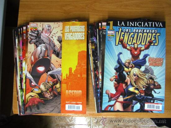 C&oacute;mics: LOS PODEROSOS VENGADORES &iexcl; COMPLETA 36 NUMEROS ! PANINI - Foto 1