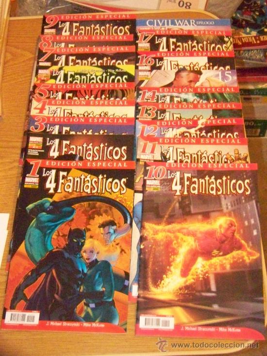 C&oacute;mics: PANINI LOS 4 FANTASTICOS V.6 COMPLETA 18 N&ordm; - Foto 1