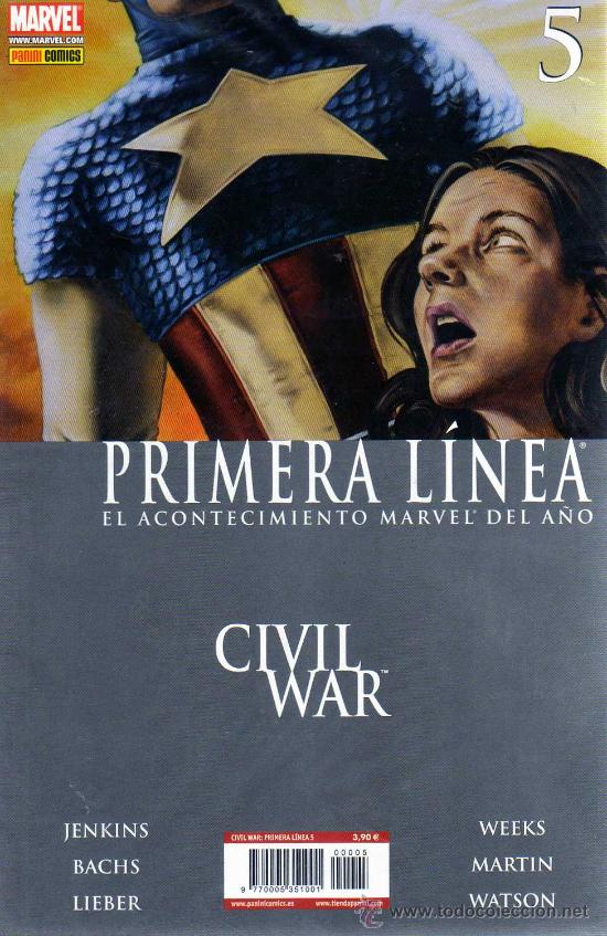 C&oacute;mics: Primera L&iacute;nea - El acontecimiento Marvel del a&ntilde;o (Civil War) N&ordm;5 - Foto 1