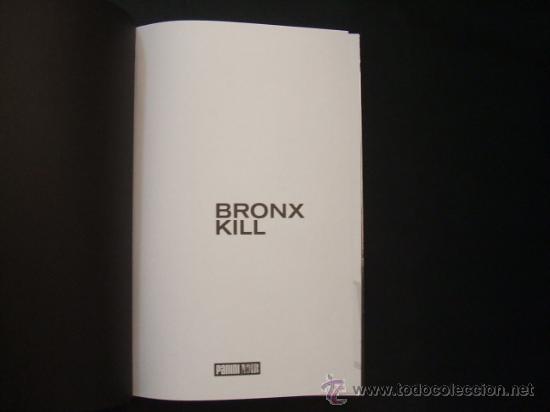 C&oacute;mics: MILLIGAN ROMBERGER - BRONX KILL - PANINI NOIR - LEER INTERIOR - - Foto 3