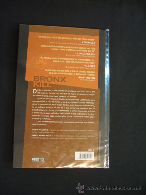 C&oacute;mics: MILLIGAN ROMBERGER - BRONX KILL - PANINI NOIR - LEER INTERIOR - - Foto 17