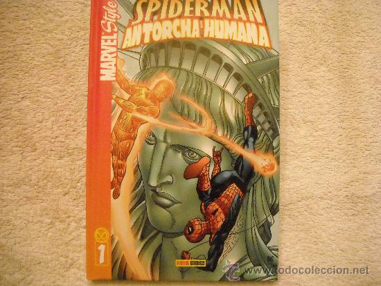 C&oacute;mics: Marvel Style: SPIDERMAN Y ANTORCHA HUMANA (spider-man) - Foto 1