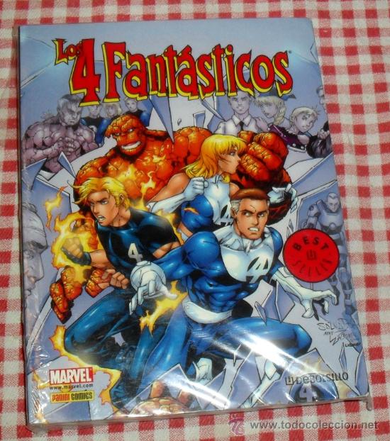 C&oacute;mics: LOS 4 FANTASTICOS MARVEL COMICS PANINI - Foto 1