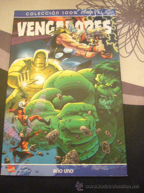C&oacute;mics: VENGADORES: A&Ntilde;O 1 - 100% MARVEL PANINi arx366 - Foto 1