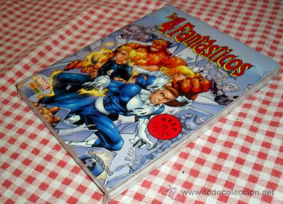 C&oacute;mics: LOS 4 FANTASTICOS MARVEL COMICS PANINI - Foto 2