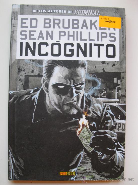 C&oacute;mics: INC&Oacute;GNITO - ED BRUBAKER - SEAN PHILLIPS - PANINI - A&Ntilde;O 2009 - NUEVO. - Foto 1