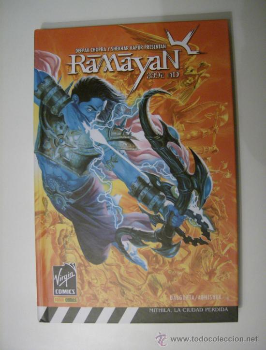 C&oacute;mics: RAMAYAN: MITHILA, LA CIUDAD PERDIDA. PANINI, 2007. DEEPAK CHOPRA. - Foto 1