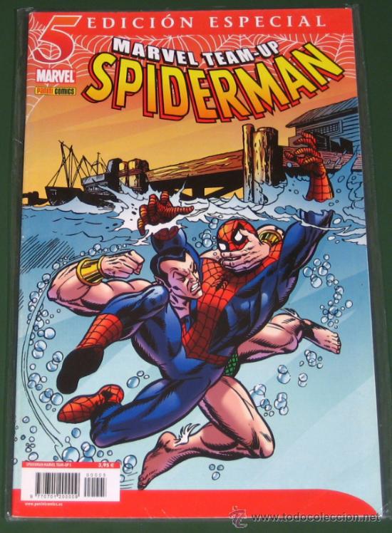 C&oacute;mics: MARVEL TEAM-UP SPIDERMAN # 5 (MARVEL / PANINI) - Foto 1