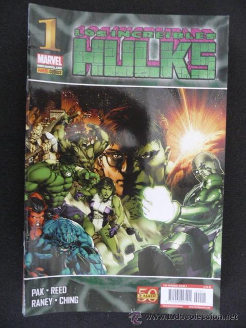 C&oacute;mics: LOS INCRE&Iacute;BLES HULKS. N&ordm; 1. PANINI - Foto 1