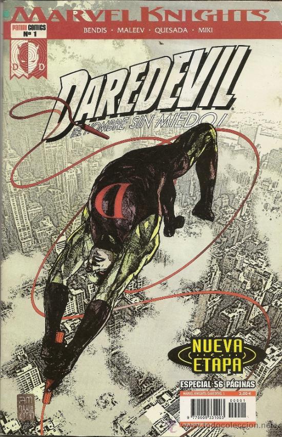 C&oacute;mics: MARVEL KNIGHTS DAREDEVIL PANINI V.2 01 A 17 - Foto 1
