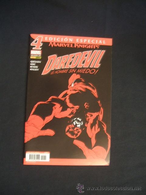 C&oacute;mics: EDICION ESPECIAL - MARVEL KNIGHTS - DAREDEVIL - N&ordm; 4 - PANINI - - Foto 1