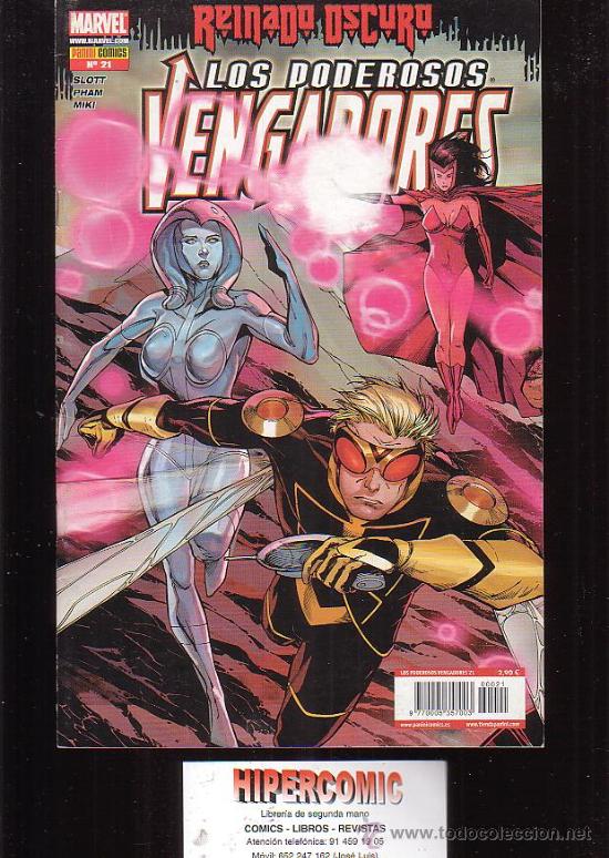 C&oacute;mics: LOS PODEROSOS VENGADORES N&ordm; 21 - edita : Panini - Foto 1