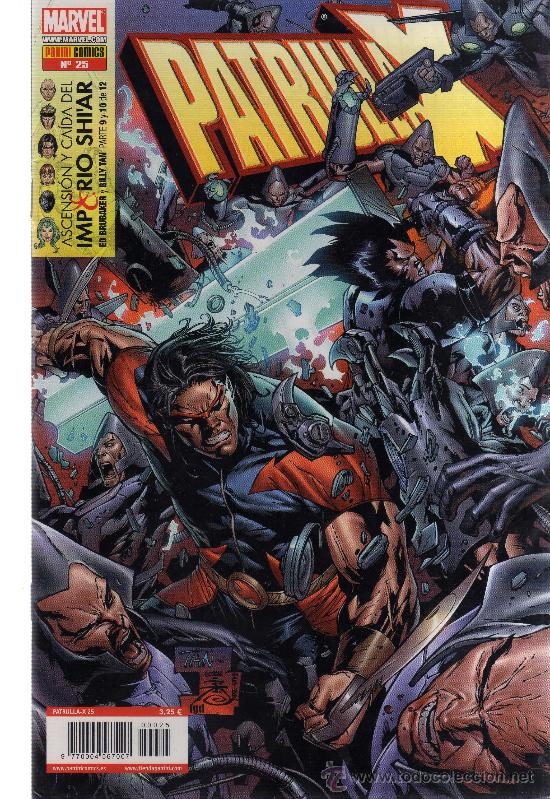 C&oacute;mics: Patrulla x N&ordm;25 (Panini) - CJ36 - Foto 1