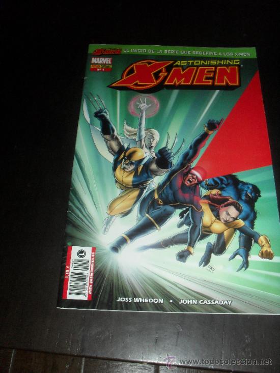 C&oacute;mics: X-MEN ASTONISHING N&ordm; 1 MARVEL. PANINI COMICS. - Foto 1