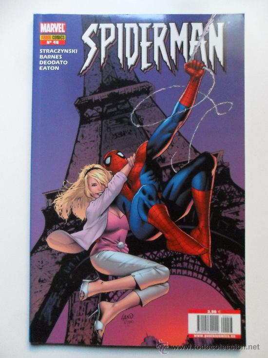 C&oacute;mics: SPIDERMAN PANINI N&ordm; 46 . STRACZYNSKI . BARNES . DEODATO - Foto 1