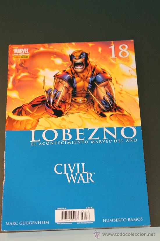 C&oacute;mics: Civil War 18 Lobezno Panini - Foto 1