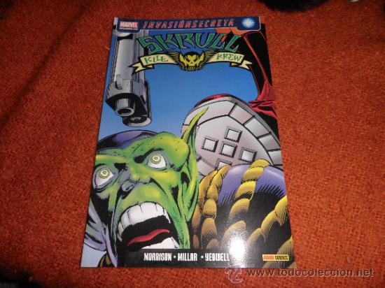 C&oacute;mics: INVASI&Oacute;N SECRETA SKRULL KILL KREW PANINI - Foto 1