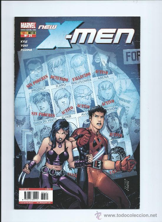 C&oacute;mics: NEW X-MEN N&ordm; 21 ( PANINI , 2007 ) - Foto 1