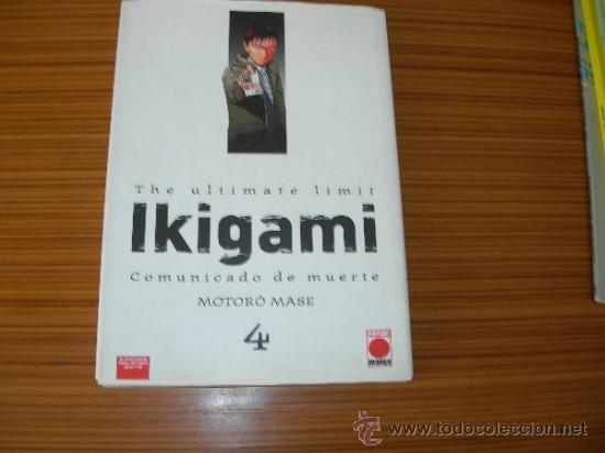C&oacute;mics: IKIGAMI   N&ordm; 4     DE PANINI - Foto 1