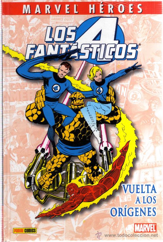 C&oacute;mics: Marvel H&eacute;roes Los 4 Fant&aacute;sticos (Vuelta a los or&iacute;genes) - Foto 1