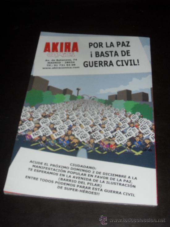 C&oacute;mics: SPIDERMAN. EL ACONTECIMIENTO MARVEL DEL A&Ntilde;O N&ordm; 14. CIVIL WAR. MARVEL. PANINI COMICS. - Foto 2
