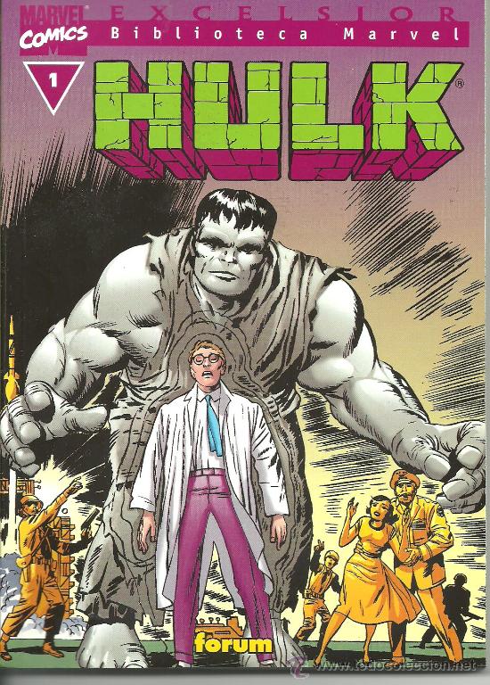 C&oacute;mics: BIBLIOTECA MARVEL HULK N&ordm; 1 AL 8 AMBOS INCLUSIVE NUEVOS - Foto 1