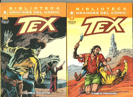 C&oacute;mics: TEX PANINI GRANDES DEL COMIC N&ordm;S 1 Y 2 NUEVOS - Foto 1