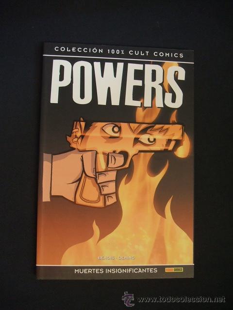C&oacute;mics: COLECCION 100% CULT COMICS - POWERS - N&ordm; 3 - MUERTES INSIGNIFICANTES - PANINI - - Foto 1