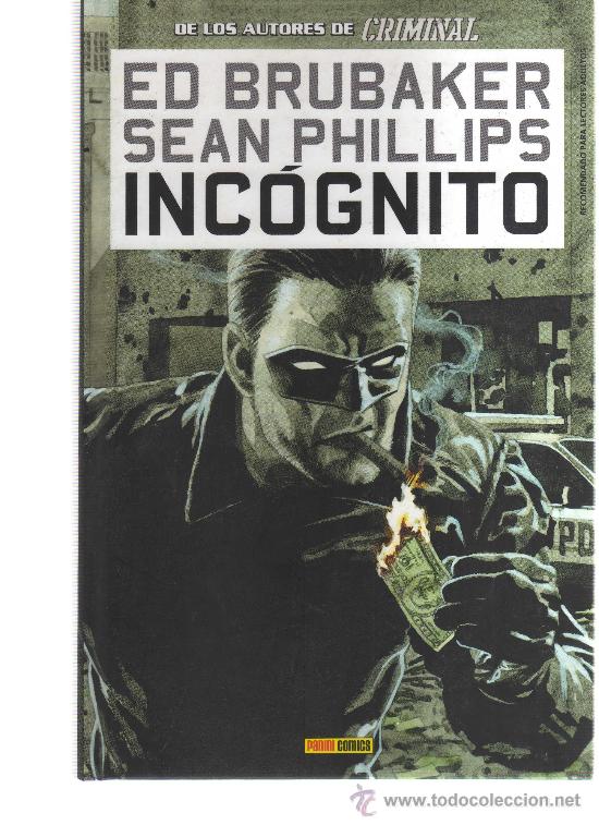C&oacute;mics: INCOGNITO (ED BRUBAKER - SEAN PHILIPS) - Foto 1
