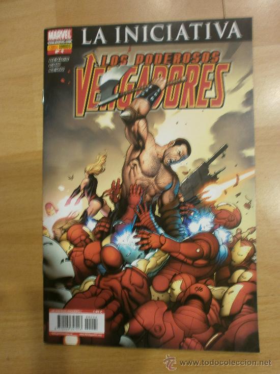 C&oacute;mics: LOS PODEROSOS VENGADORES n&ordm; 4. LA INICIATIVA - Foto 1