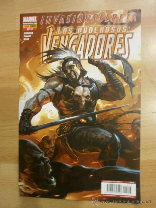 C&oacute;mics: LOS PODEROSOS VENGADORES n&ordm; 17. INVASI&Oacute;N SECRETA - Foto 1