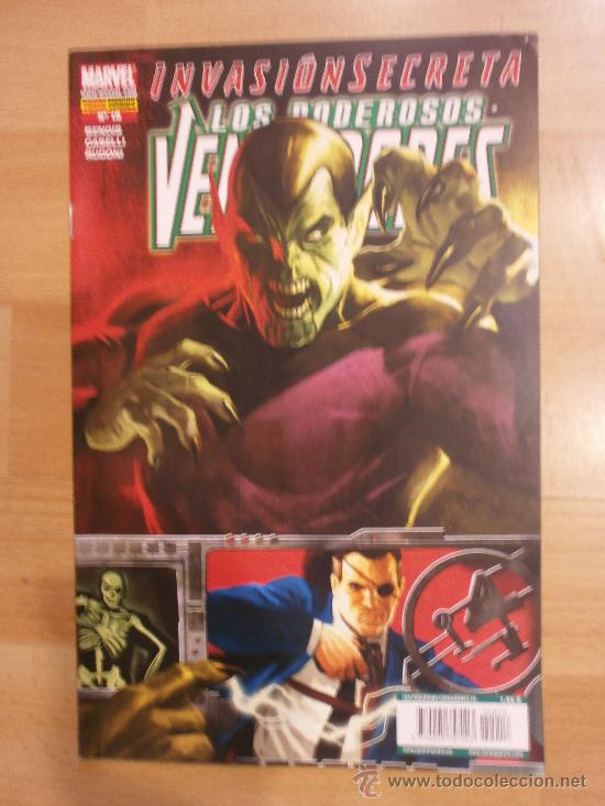 C&oacute;mics: LOS PODEROSOS VENGADORES n&ordm; 18. INVASI&Oacute;N SECRETA - Foto 1