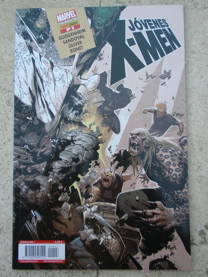 C&oacute;mics: JOVENES X-MEN COMPLETA (3 NUMEROS) PANINI, 2009, NUEVOS - Foto 3
