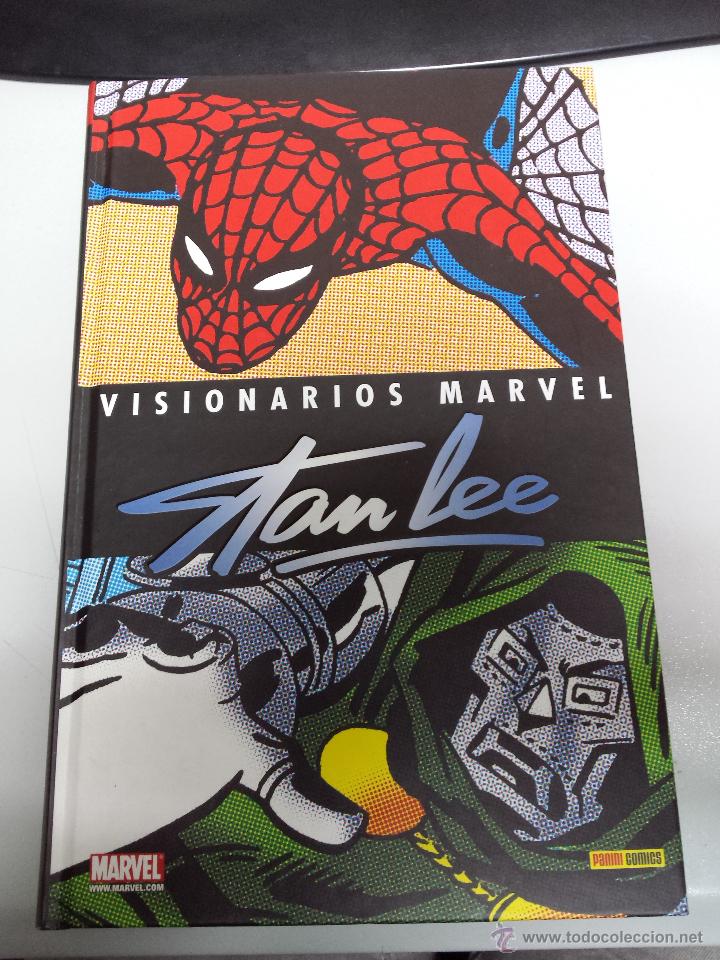 C&oacute;mics: VISIONARIOS MARVEL : STAN LEE &iexcl; TOMO 380 PAGINAS ! MARVEL - PANINI - Foto 1