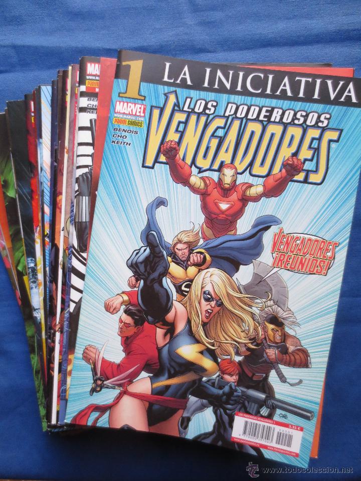 C&oacute;mics: MARVEL / LOS PODEROSOS VENGADORES de BRIAN MICHAEL BENDIS - COLECCI&Oacute;N COMPLETA DE 36 N&Uacute;MEROS. - Foto 1