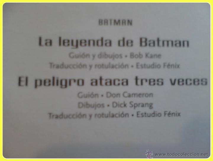C&oacute;mics: Cl&aacute;sicos del C&oacute;mic. Tebeo de Batman, Panini 2004 - Foto 5